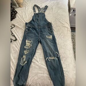 AE Denim Overalls